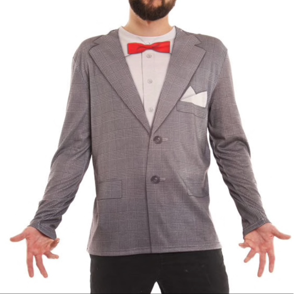 Like New Fauxreal retro bow tie sz XL